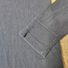 Flint & Tinder Henley Shirt Men’s Medium Blue Heavyweight Cotton Workwear USA