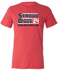 Triblend CJ Stroud Stefon Diggs 2024 jersey Shirt