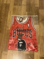 *AUTHENTIC* BAPE x Mitchell & Ness Chicago Bulls 93 Jersey – Red