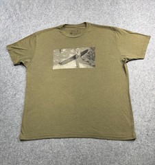 American Yogi OD Green Soldier Surfer Peaceful Warrior Shirt Manifest Your Stoke