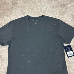 NWT Bylt Premium Basics Drop Cut Lux Polka Dot Shirt Men’s Medium