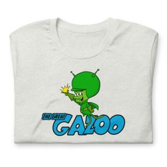 The Great Gazoo Retro Cartoon Flintstone Graphic Tee Shirt Unisex t-shirt