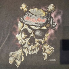 Vtg 1989 Great White Mista Bone Highway Hunter Tour TShirt Brockum XL Faded