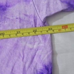 “420” Tie Dye T-shirt Adult XL Purple Spiral Cotton Hippie 70’s New