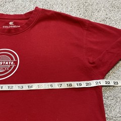Ohio State Buckeyes T-Shirt Men’s S Relaxed Fit Red Short Sleeve Crew Colosseum