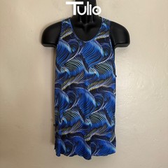 Tulio Tank Top Medium Gently worn 100% polyamide 19″ armpit to armpit
