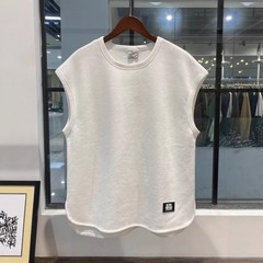New Sports Fitness Vest For Men T-shirt Loose Sleeveless Sweatshirt M L XL-5XL