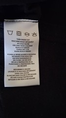 Yes Tu Veux Black T-shirt, Size M, New with Tags, Embossed Logo, 100% Cotton