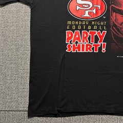 Vintage 90s San Francisco 49ers T Shirt 1993 Nutmeg Single Stitch Thrashed XL