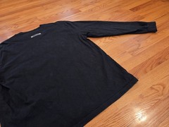 Fear of God Essentials Long Sleeve Shirt Size L Used Black FOG