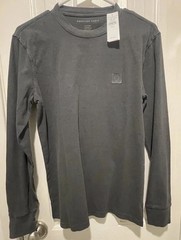 Lots of 2 American Eagle Long Sleeve Men NWT Gray Size Small Black Size XS