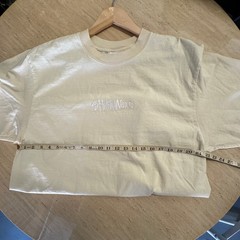 Shaka Wear Pale Yellow Super Max Heavy Streetwear Cotton T Shirt Men’s Large