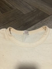 Vintage 50s BVD T Shirt Cotton Sz 18 Distressed Patina
