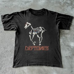 Rare Deftones White Pony Dia De Los Black T-shirt Size S-5XL