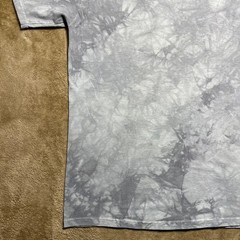 The Mountain Jesus Crown of Thorns T Shirt Mens L Gray Tie Dye Graphic Y2K Tee