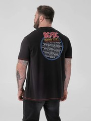 D555 Duke Big Mens AC/DC Printed T-Shirt Licensed Product 2XL-10XL (601914)