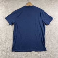 Hill City T Shirt Mens Large Blue Supima Cotton Gym Running San Francisco Casual