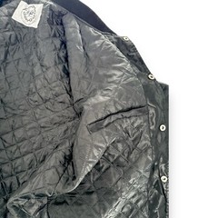 CHI FLO Army Rattlesnake Black Satin Bomber Jacket Adult Size XL Chicago Street