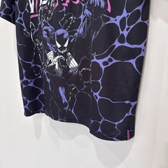 Marvel x Neff Venom Jersey Shirt Mens Medium NWT Graphic Black Purple Pink