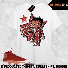 Shirt To Match Jordan 13 Dune Red Sneaker Matching Tee Sneakerhead Betty
