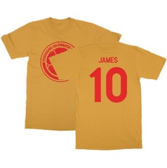 James 10 Jersey Style – Colombia Soccer Cup Fan Unisex T-Shirt