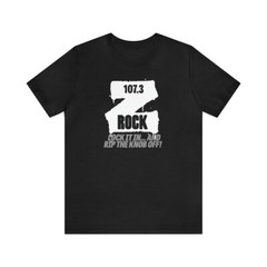 Z Rock 107.3 WCZR Cleveland Ohio vintage ad Tshirt