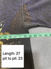 Vintage 90s Wile E coyote the road runner Looney Tunes All over print size XL