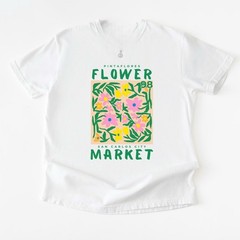 Boho Floral Shirt_ Pintaflores Flower Market Tee