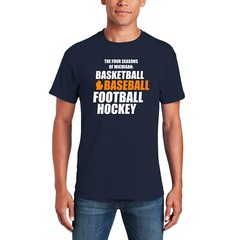 Four Seasons of Michigan T-Shirt