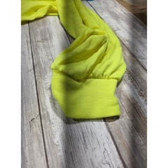 3- Gildan Mens DryBlend Long Sleeve T Shirt Safety Yellow 2XL High Vis