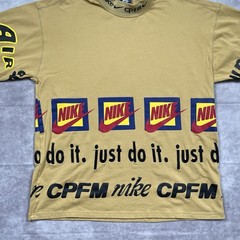 Nike CPFM Cactus Plant Flea Market Shirt Men Small Mustard Just Do It Air CI5369