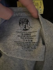 Saved By The Bell Men’s Gray Graphic Print T-Shirt XL 90% Cotton 10% Polyester