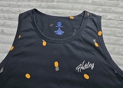 Hurley Men’s The One & Only Graphic Tank Top Soft Cotton Pineapple Tank Size Med
