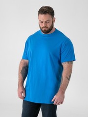 D555 Duke Big Mens Plain Cotton Crew Neck T-Shirt 2XL 3XL XL 5XL 6X 7XL 8XL 10X