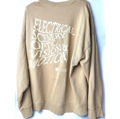 H&M Men’s Yellow/OpticVision Oversized Cotton Sweatshirt L