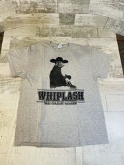 Whiplash The Cowboy Monkey Men’s Medium Gray T-Shirt Rodeo Movies