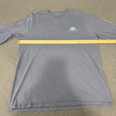 Vineyard Vines Shirt Mens Large Gray Ski You Later Long Sleeve Graphic Tee