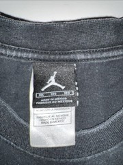 Air Jordan 1 Black T-Shirt Basketball Print size XXXL 3x Brand Dope