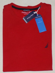 Nautica Men’s Active Stretch Performance T-Shirts Naut Red L New