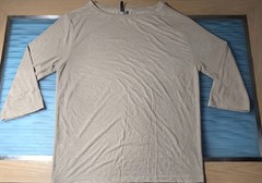 ASOS Beige 3/4 Sleeve Lightweight Shirt Men’s Size Medium Beige Casual Top
