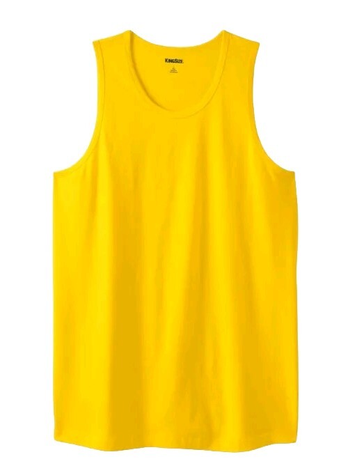 Kingsize Men’s Big & Tall Shrink-Less™ Lightweight Tank