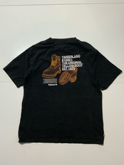 Timberland #10061 The Original Yellow Boot Graphic Diagram Pocket T-Shirt Sz. S