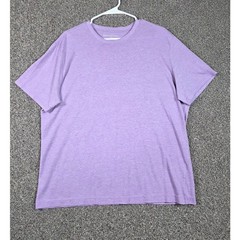 Banana Republic T-Shirt Mens XL Purple Eco Premium Wash Cotton Blend Casual