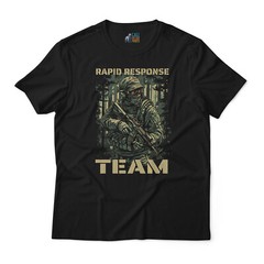 Rapid Response Team Tactical T-Shirt – Military Design Graphic Tee