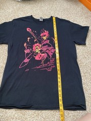 Hazbin Hotel Nifty + Alastor Sharkrobot Rare Shirt Size Medium Men’s Unisex