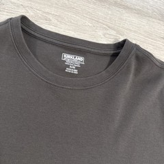 Kirkland Signature Shirt Men’s XL Black Pima Cotton Basic Solid Tee