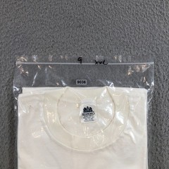vtg stafford shirt mens XXL white black tee single stitch 4