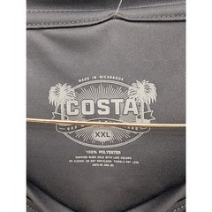 NWT Men’s Costa Tech Spinners T-Shirt in Carbon Size XXL