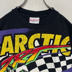 【Preferred】90s 1995 ARCTIC CAT Snowmobile Racing USA製 スノーモービル レーシングTシャツS-5781
