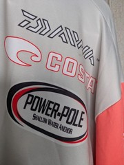 FLW Bass Fishing Jersey 2XL Bass Mafia Mercury Strike King Tournament Sponsors
